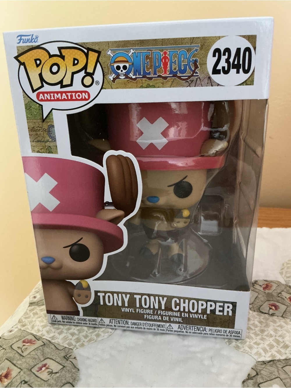 Funko POP! Animation: One Piece - TONY TONY CHOPPER #2340 - NEW, NEVER OPENED.